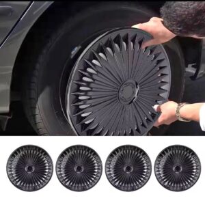 4pcs Universal Iron Steel Wheel Cover R15 Car Accessories Replacement Wheel Case