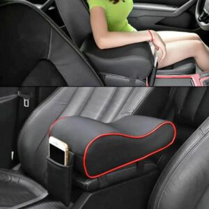 Leather Car Armrest Pad Auto Central Console Seat Box Mat Cushion Pillow Cover Vehicle Protective St
