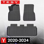 Tesla Model -Y 3D floor mats Custom fits