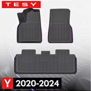 Tesla Model -Y 3D floor mats Custom fits