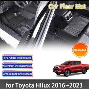 Toyota Hilux 3D customised floor mats