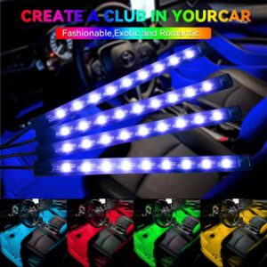 Car Interior LED Foot Strip Lights