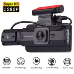 Dash Lens 1080P dash camera with cabin view & infrared Night vision