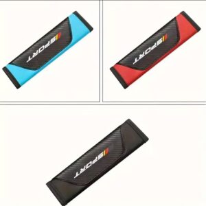 1 pair car seat belt cover with shoulder pad