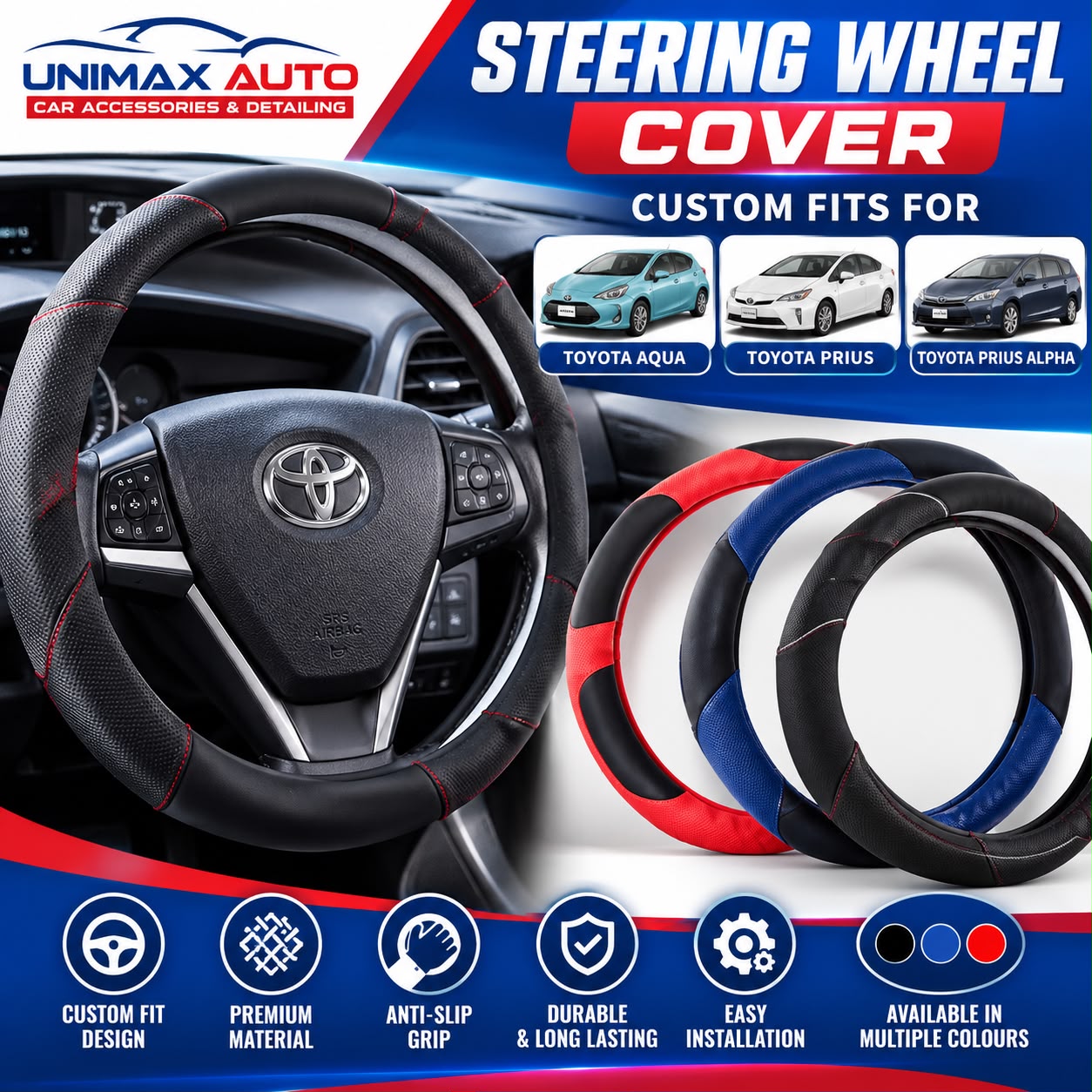 steering wheel cover